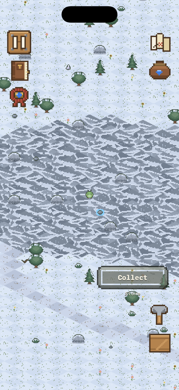 A snowy winter landscape